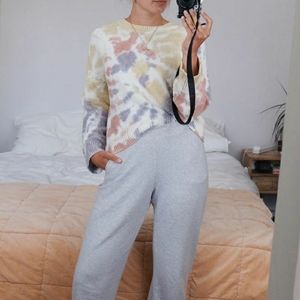 Madewell Tie-Dye Westford Pullover Sweater